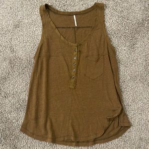 Free people tank, size small